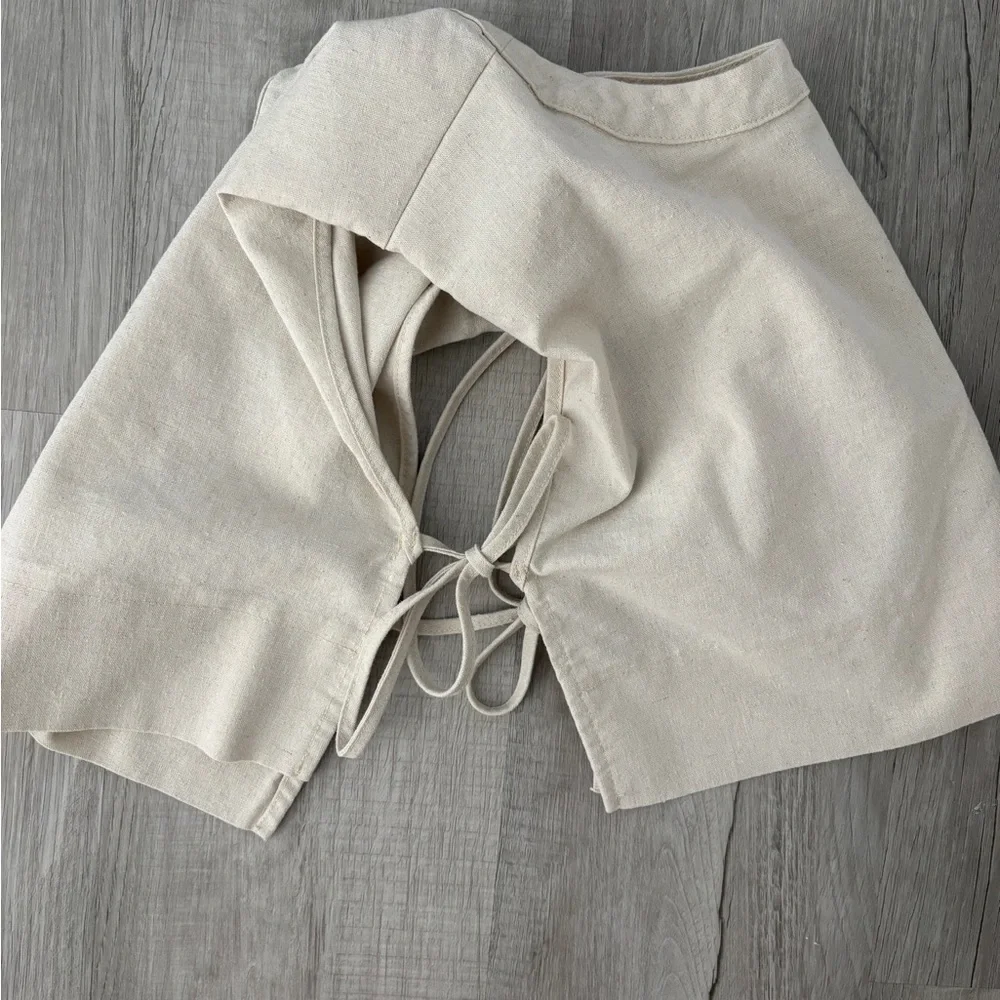 Commense Beige Two-Piece Jumpsuit Set - Picture 5 of 6